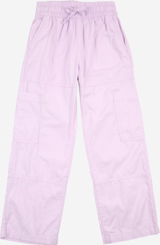 GAP Regular Панталон в лилав: отпред