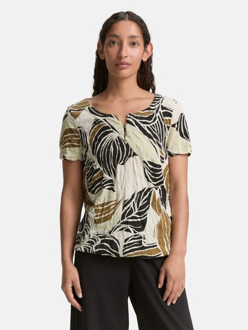 TOM TAILOR T-Shirt in Beige: Vorderseite