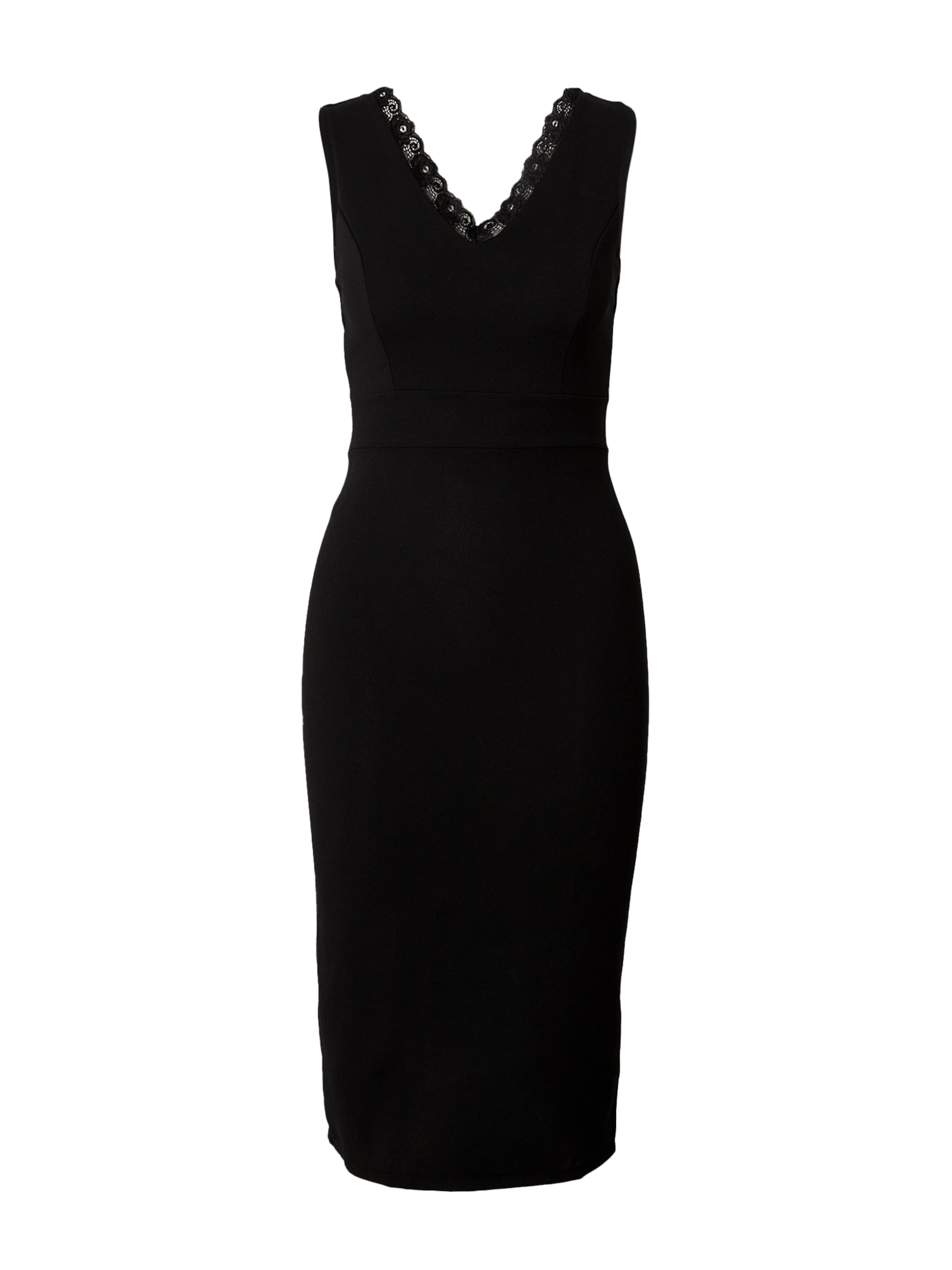 WAL G. Sukienka etui 'JOEL' w kolorze czarny: przód