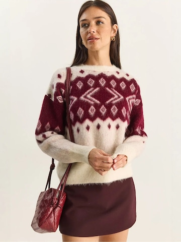 Pull-over 'Pullover' Bianco Lucci en rouge : devant