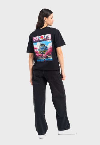 Oldskull T-Shirt 'Retro Cherry Chaser Logo Graphic' in Schwarz