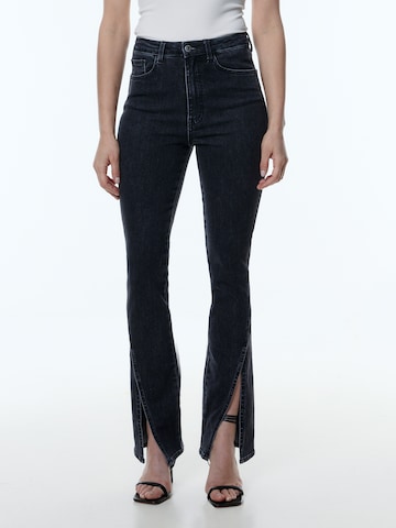 EDITED רגיל ג'ינס 'Annilie' בשחור: מלפנים