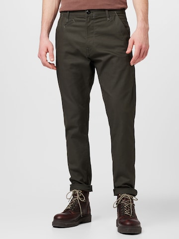 G-Star RAW Слим фит Панталон Chino 'Bronson 2.0' в сиво: отпред