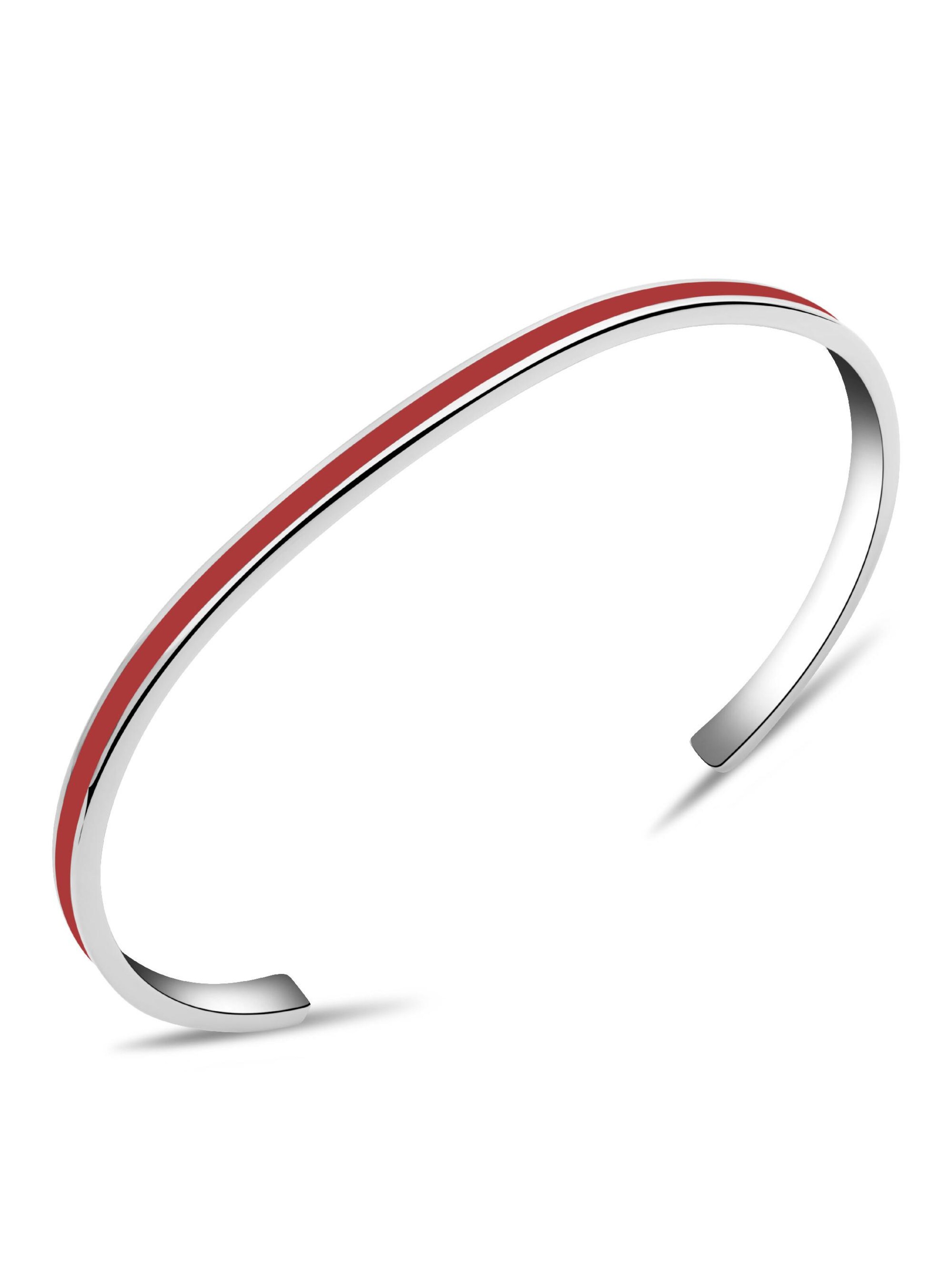 Tony Fein Bracelet 'Reif' in Red: front
