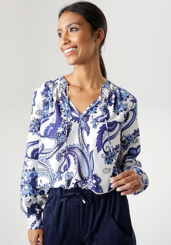 Aniston SELECTED Blouse in Blue: front