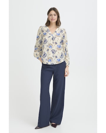 Fransa Blouse 'KALIA' in Beige