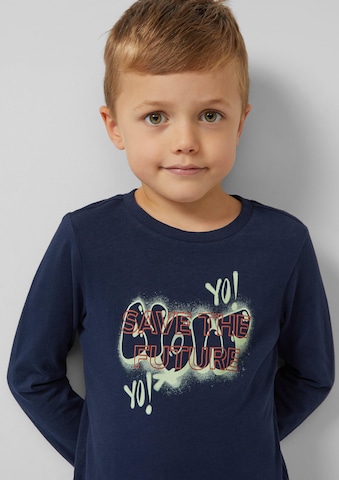 T-Shirt s.Oliver en bleu