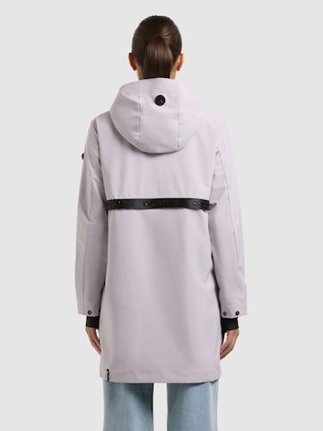 khujo Between-seasons coat 'June' in Purple