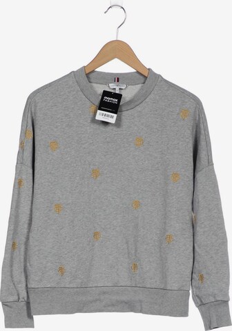 TOMMY HILFIGER Sweatshirt & Zip-Up Hoodie in XS in Grey: front