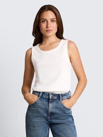 TOM TAILOR Top in Wit: voorkant
