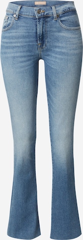 7 for all mankind Flared Jeans in Blauw: voorkant