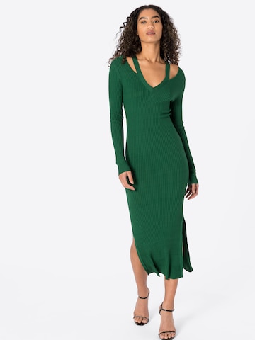 Essentiel Antwerp Πλεκτό φόρεμα 'Cayocayo' σε πράσινο: μπροστά