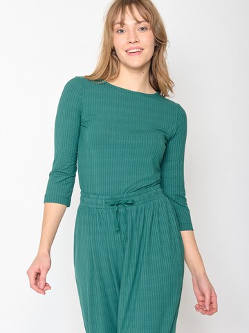 T-shirt GREENBOMB en vert : devant