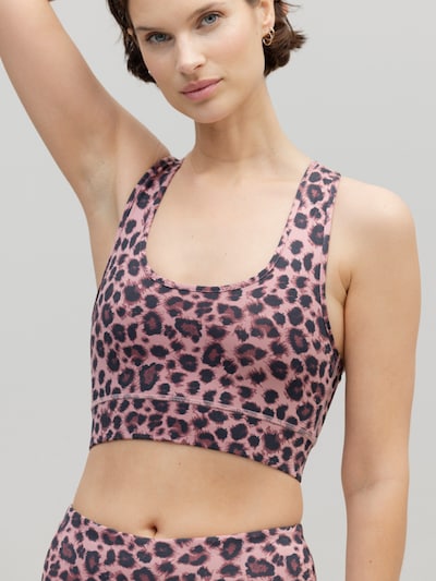 Hey Honey Sports Bra 'Racerback' in Mauve, Item view