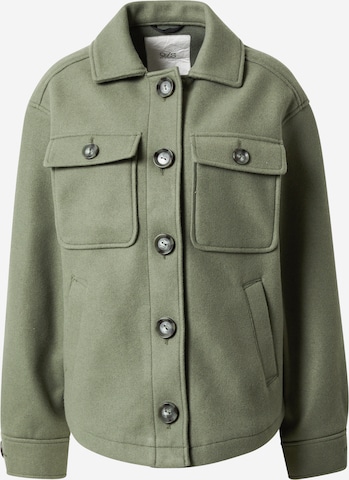 QS Between-Season Jacket in Green: front