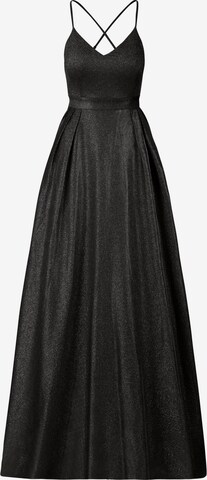 APART Evening Dress in Black: front