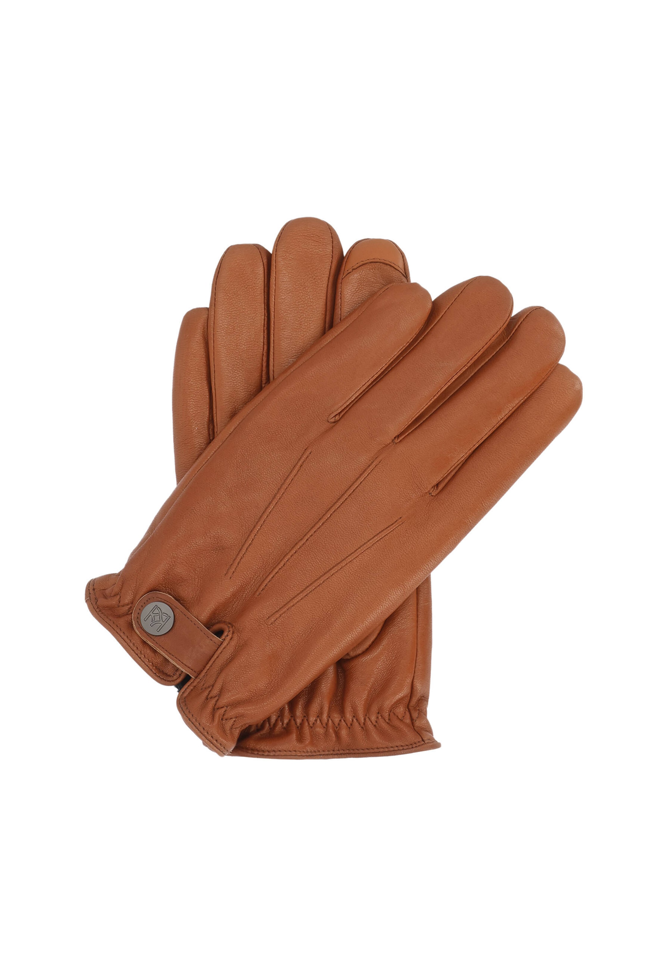 Mezzoguanti Kazar di colore marrone chiaro, Visualizzazione prodotti