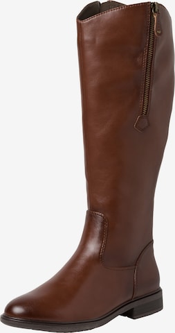 Bottes JANA en marron : devant