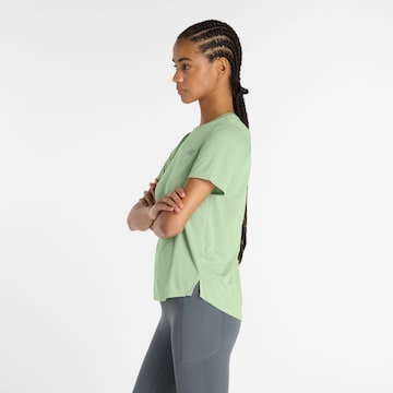 new balance Functioneel shirt 'Athletics' in Groen