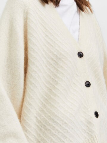 Cardigan SELECTED FEMME en beige