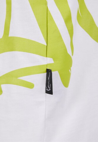Karl Kani Μπλουζάκι 'Woven Signature' σε λευκό
