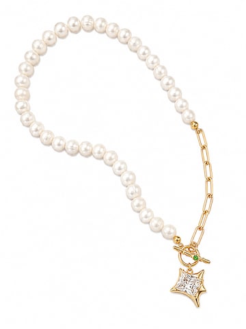 RteRme Ketting 'Oriana' in Goud: voorkant