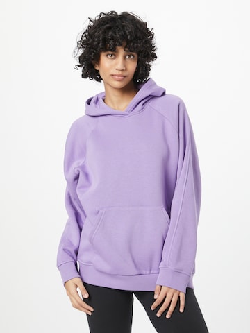 Sweat de sport ADIDAS SPORTSWEAR en violet : devant