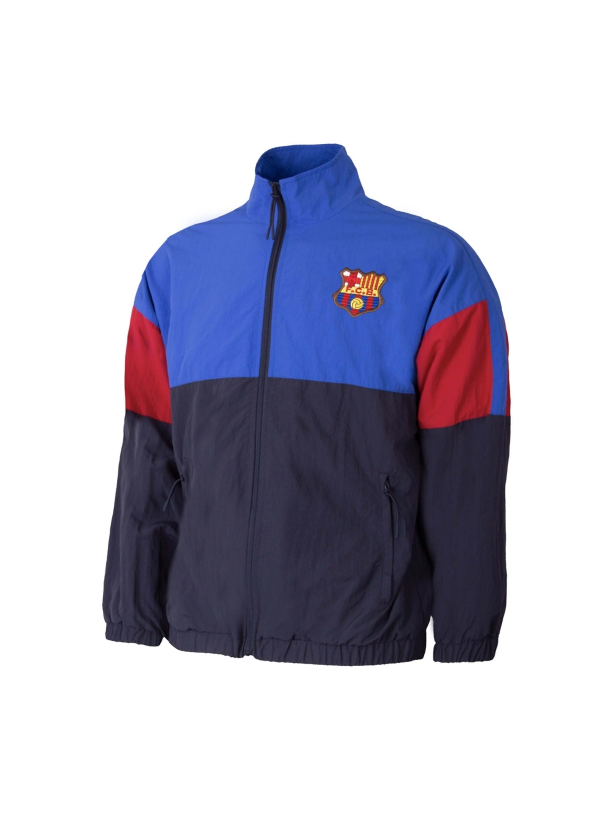 COPA FOOTBALL Sportjas 'FC Barcelona 1984 - 89 Retro Voetbaljack' in S in de kleur Blauw, Productweergave
