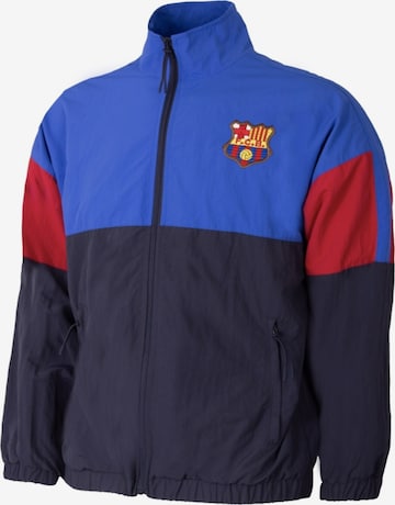 COPA FOOTBALL Sportjas 'FC Barcelona 1984 - 89 Retro Voetbaljack' in Blauw: voorkant