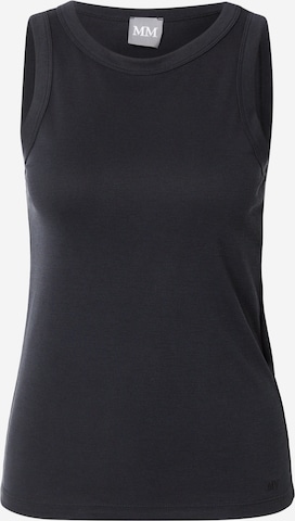 Haut 'SETA' MM by Max Mara en noir : devant