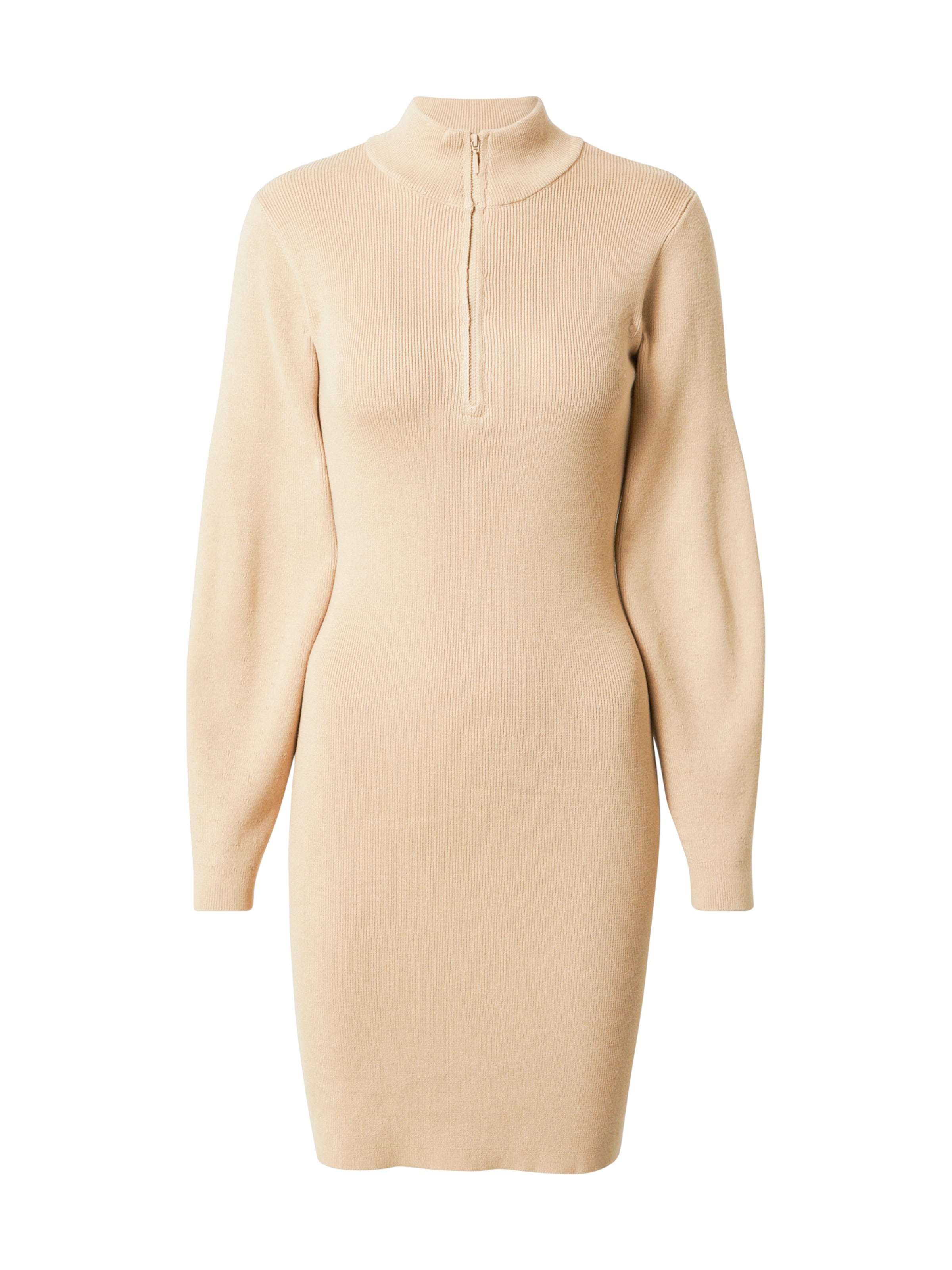 millanePletena haljina - bež boja: prednji dio