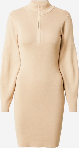 ABOUT YOU x Millane Knit dress 'Nora' in Beige: front
