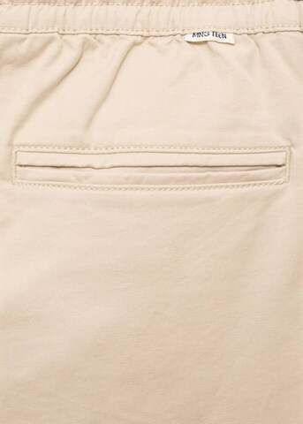 MANGO TEEN Regular Pants in Beige