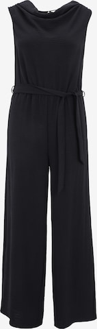 Cartoon Jumpsuit in Zwart: voorkant