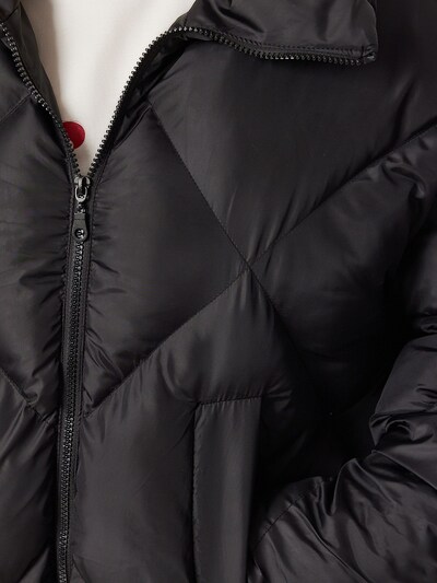 Happiness İstanbul Veste d’hiver en noir, Vue avec produit