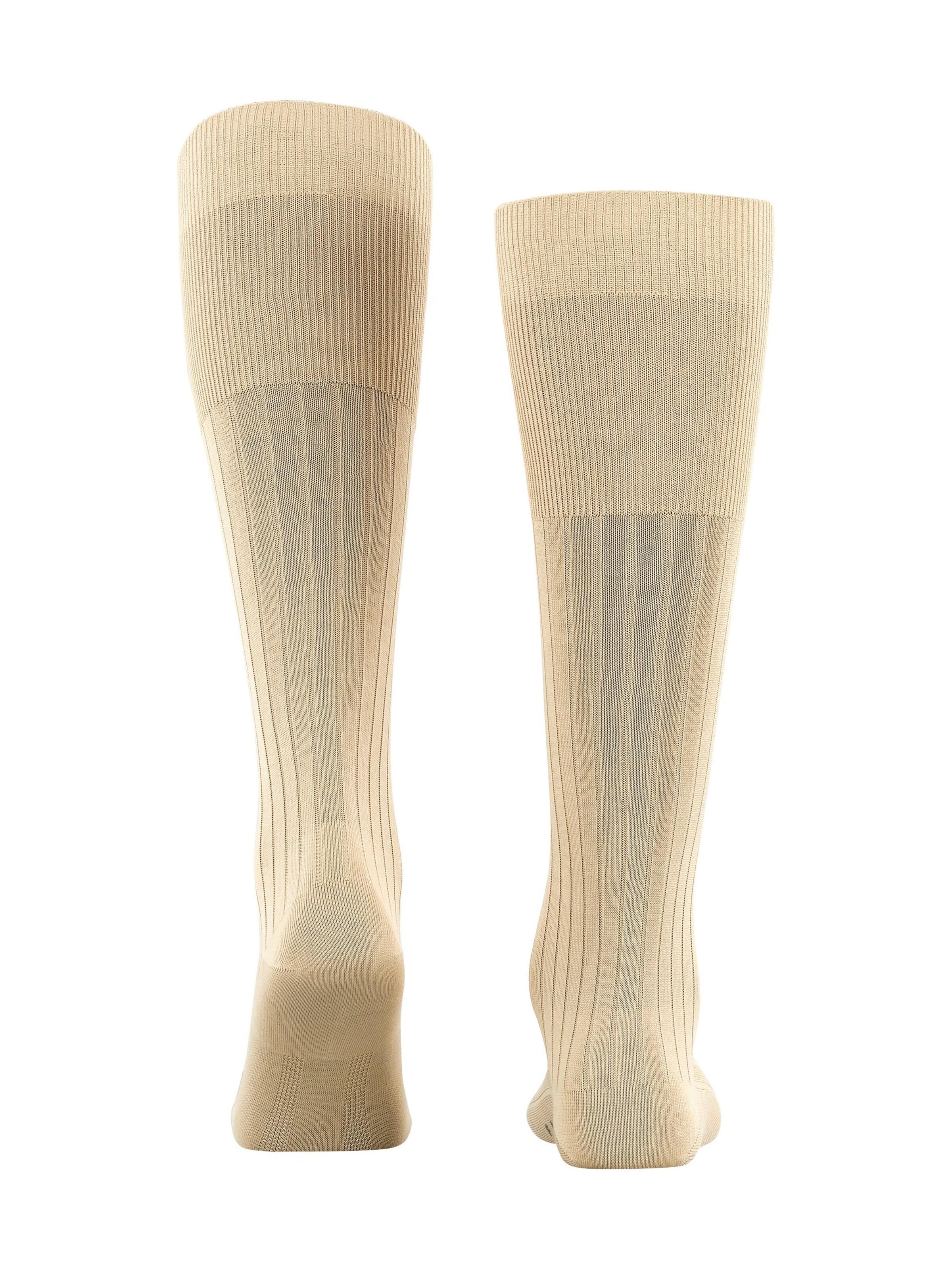 FALKE Knee High Socks 'Milano' in Beige