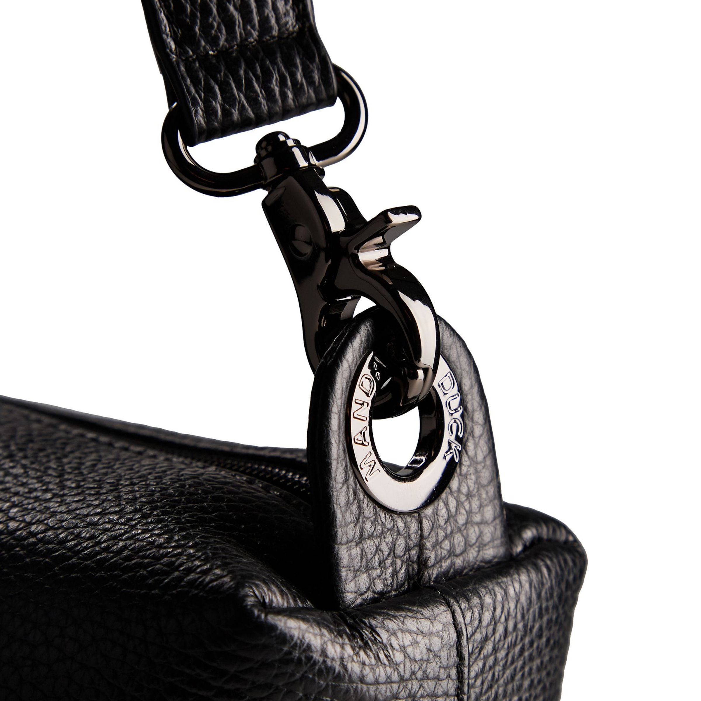 MANDARINA DUCK Schultertasche 'Mellow' in Schwarz