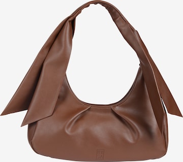 RISA Shoulder Bag in Brown: front