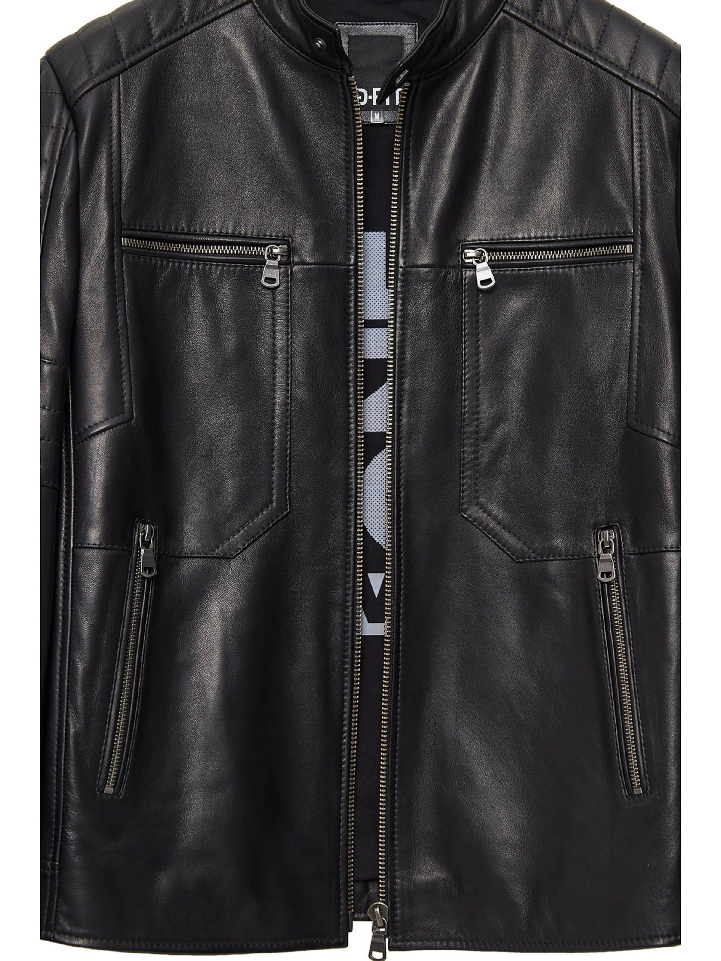 Veste mi-saison 'Morant' Derimod en noir