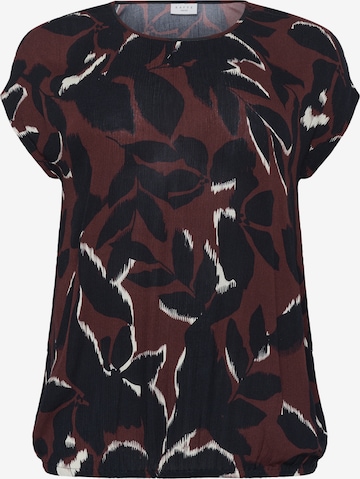 KAFFE CURVE Bluse 'KCAmi' in Rot: Vorderseite