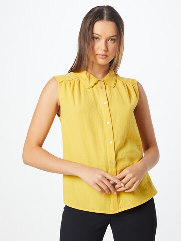 Camicia da donna di VERO MODA in giallo: frontale