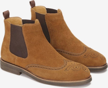 Kazar Chelsea boots i brun