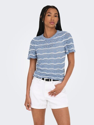 ONLY Sweater 'ONLAnna Sofia' in Blue: front