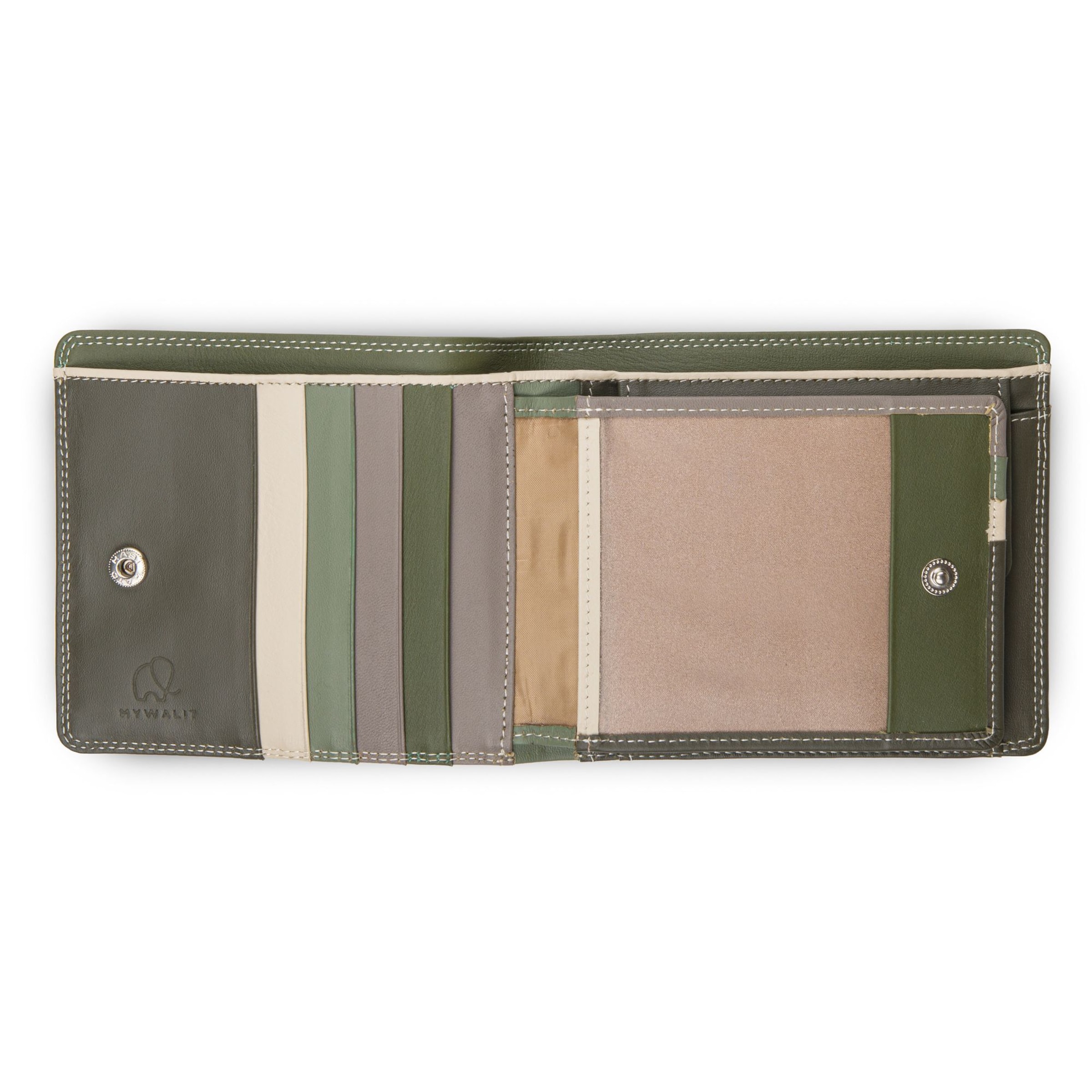 Portamonete di mywalit in verde