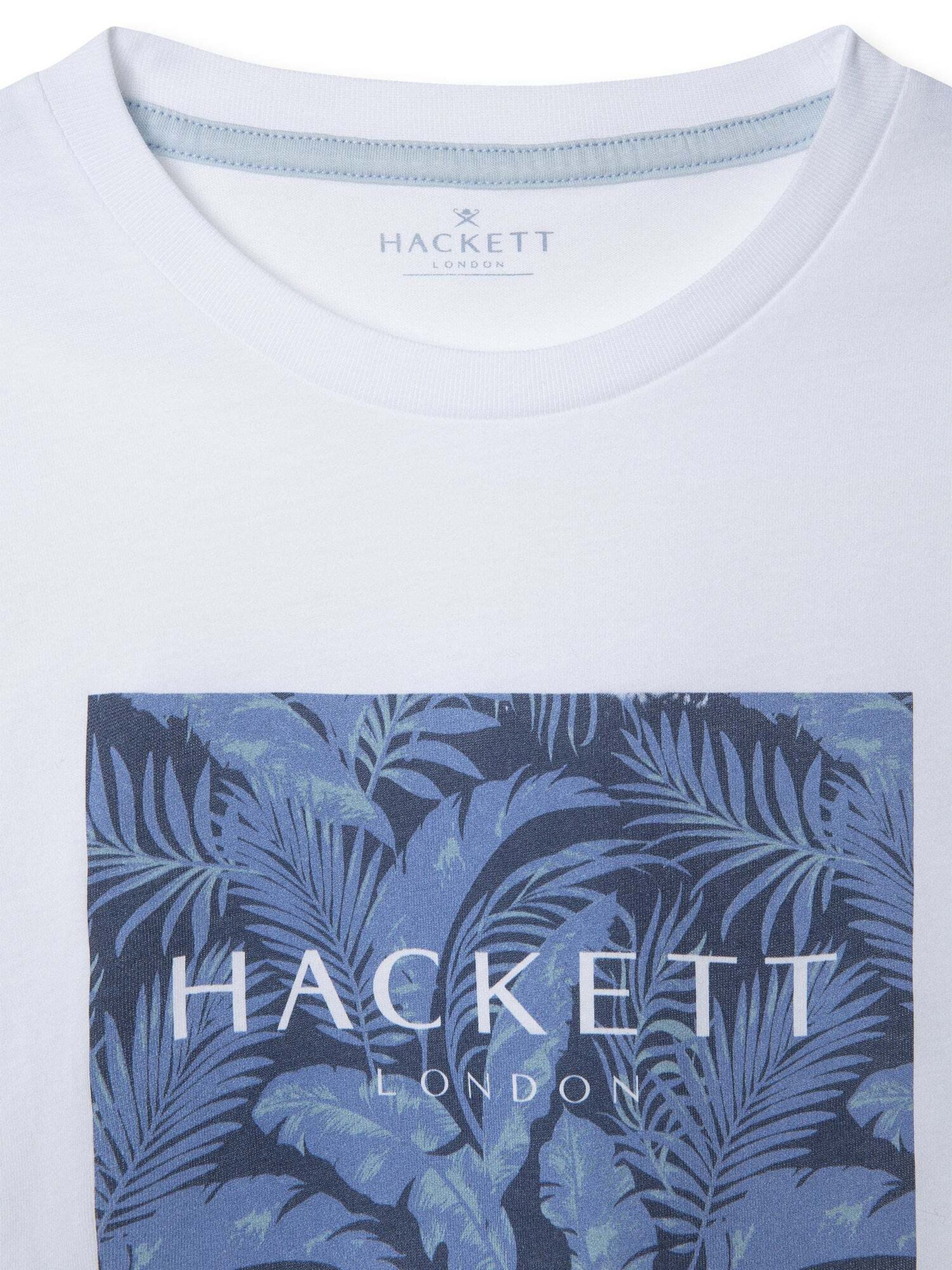 T-Shirt Hackett London en blanc
