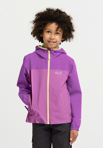 JACK WOLFSKIN Outdoor jacket in Purple: front
