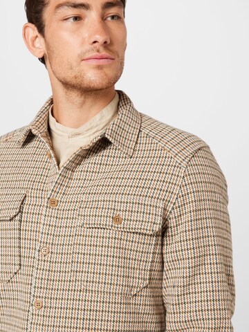DRYKORN Regular fit Button Up Shirt in Brown