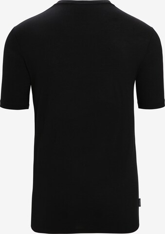 T-Shirt fonctionnel 'Tech Lite II Giant Ferns' ICEBREAKER en noir