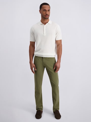 Regular Pantalon chino 'Lyon' PIERRE CARDIN en vert