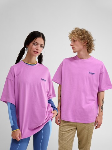 T-Shirt Hummel en rose : devant